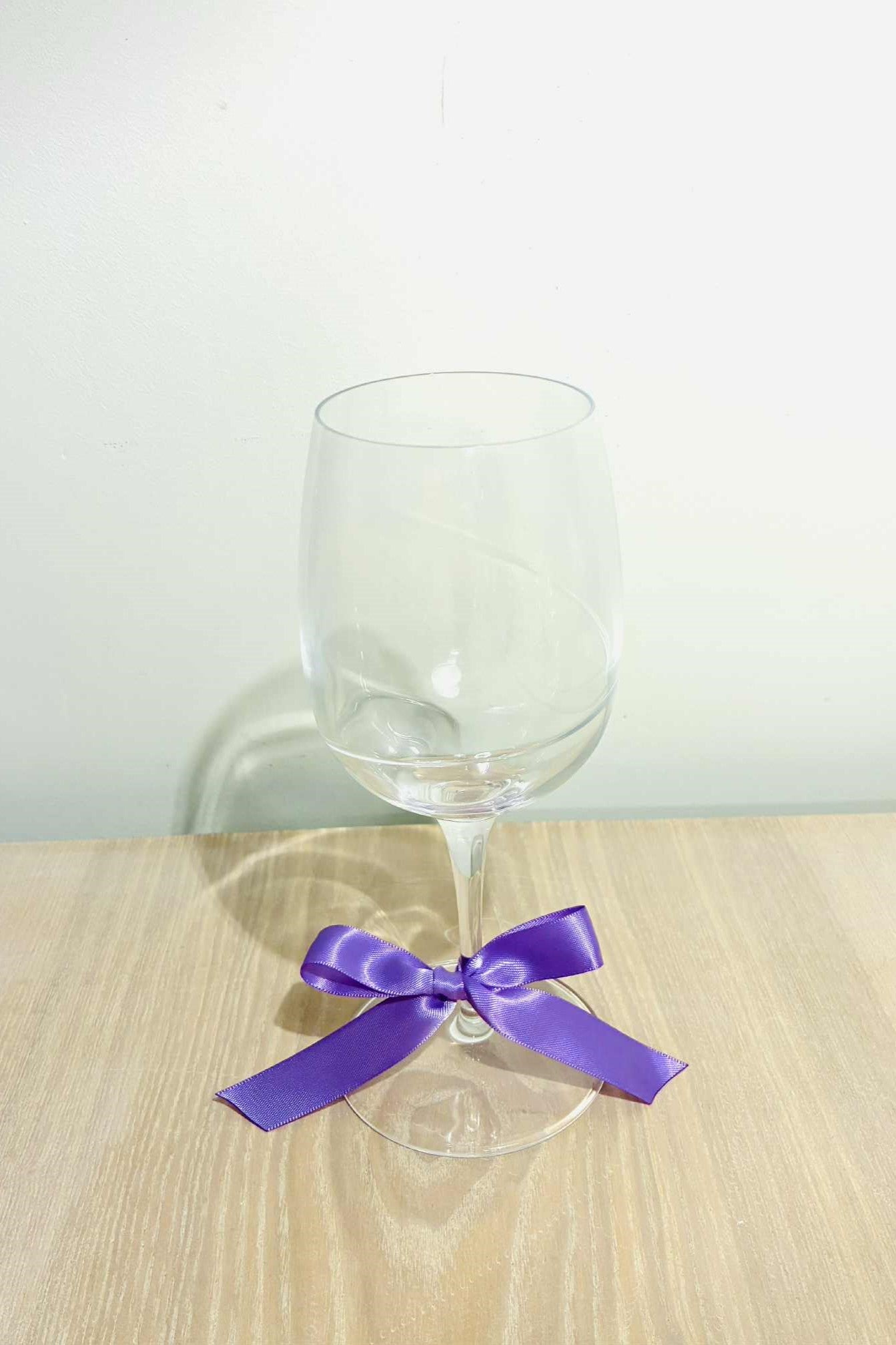 Sløjfe - Bordkort / Glasmærke