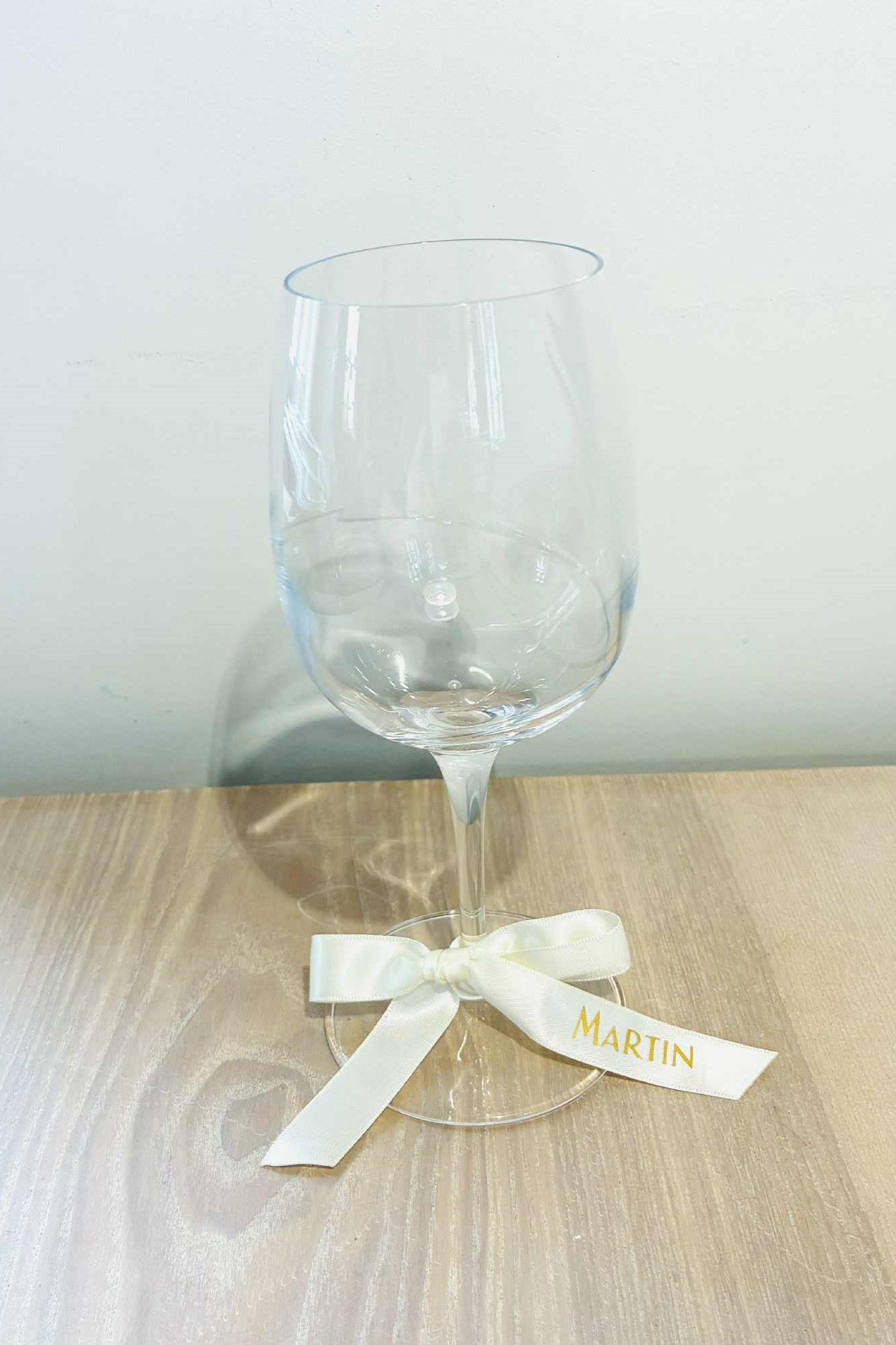 Sløjfe - Bordkort / Glasmærke